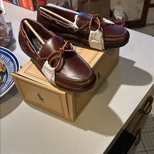 Polo by Ralph Lauren Men's Roberts Driver Loafers size 8 NIB NWT
